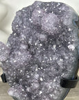 Natural Sirit Amethyst Crystal Formation on stand - MWS3297