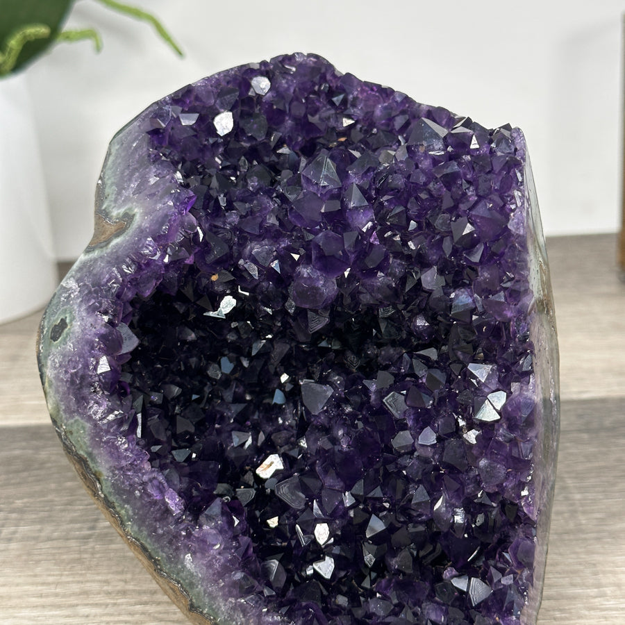 Natural Amethyst Cathedral Geode for Home decor - CBP1291