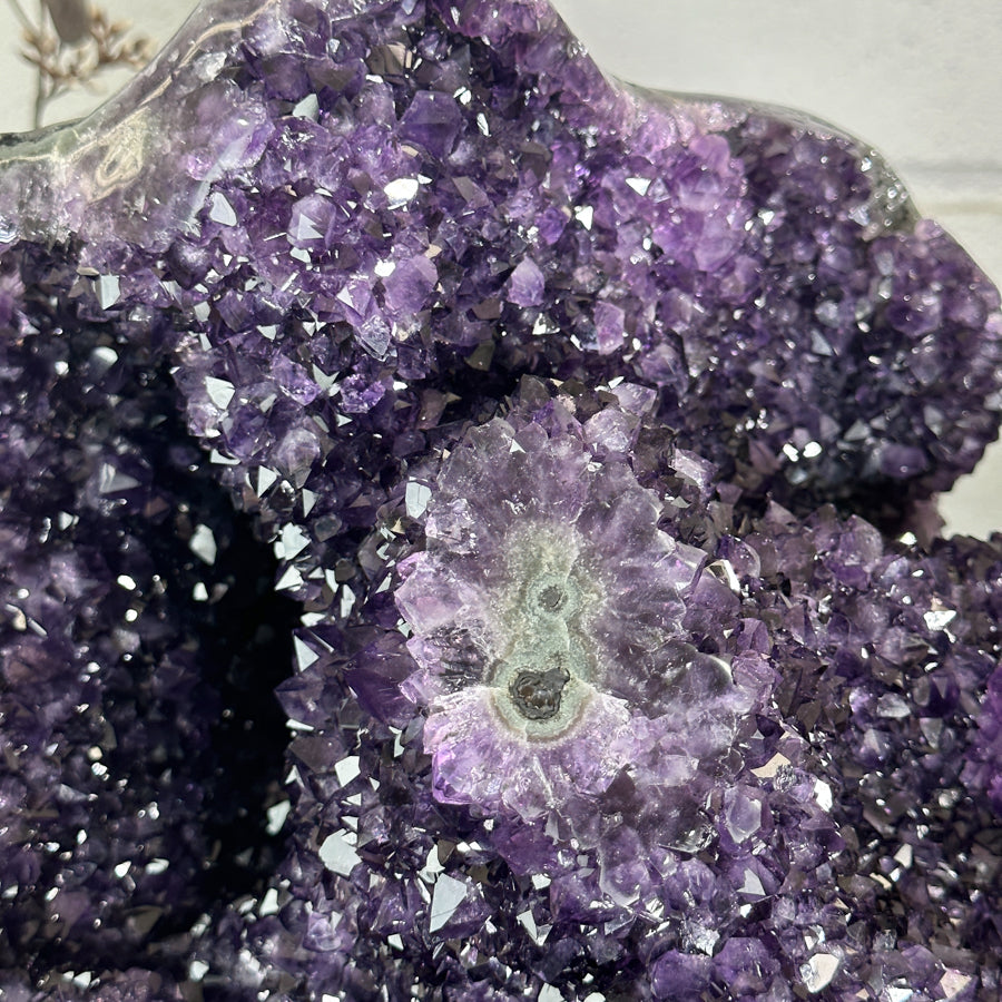 Huge Natural Amethyst Crystal Formation - Unique Statement Piece - MWS3151