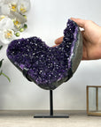 A grade Natural Uruguayan Amethyst Stone for Home Decor - MWS2343