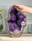 Top Quality Natural Amethyst Geode with Stalactite Formations - CBP1256