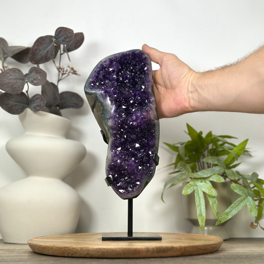 Natural Amethyst Crystal Statemen piece - MWS3078