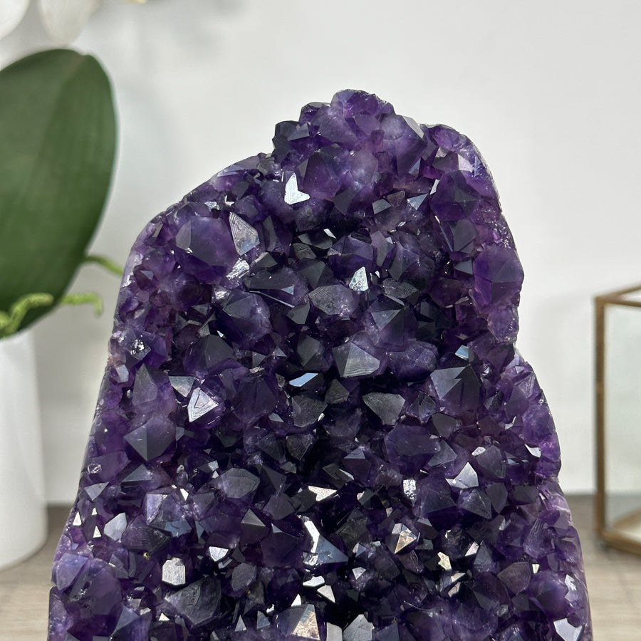 Deep Purple Natural Large Amethyst Cathedral - CBP1293