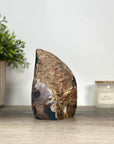 Blue Agate & Amethyst Stone Flame - FST0157