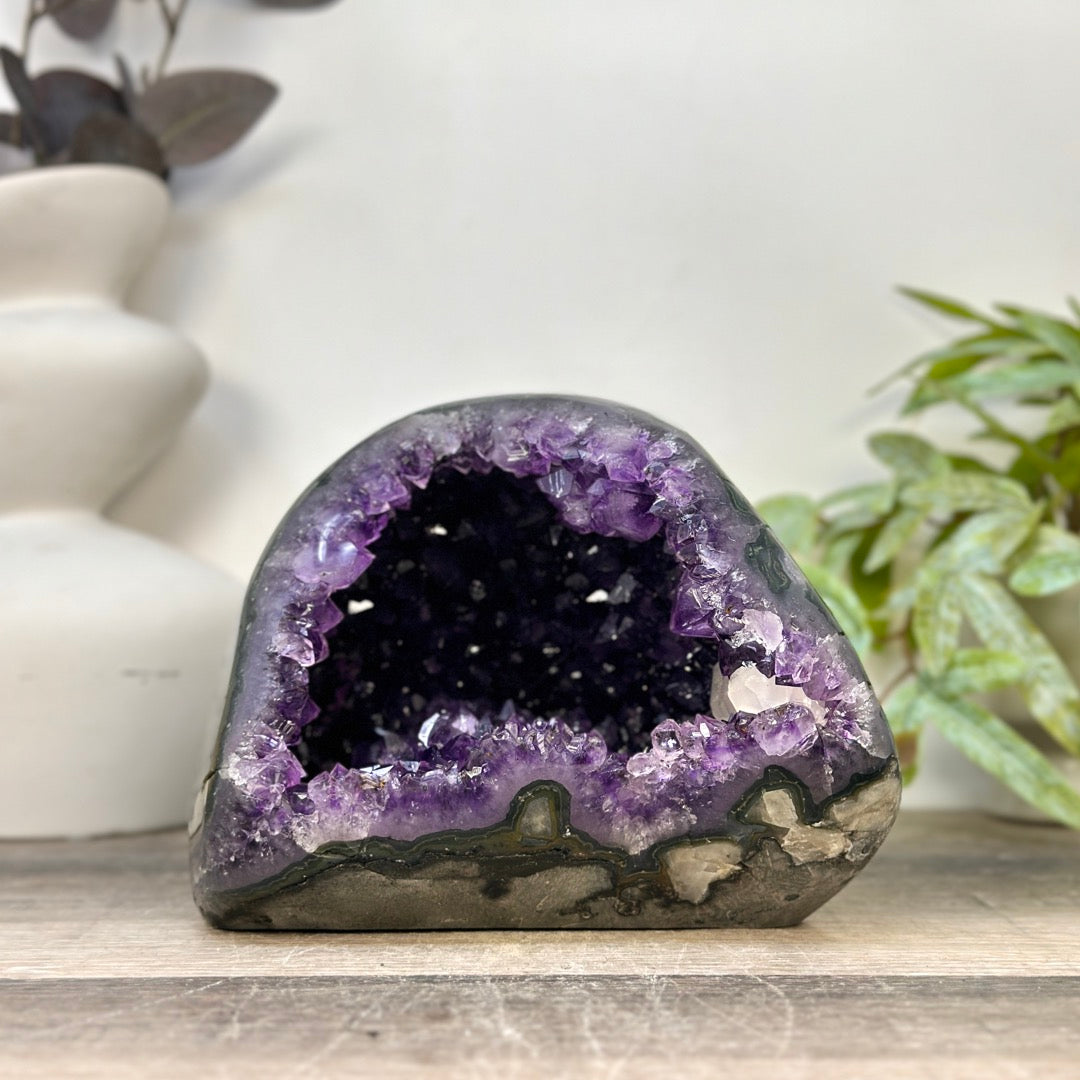 Natural Large Amethyst Stone Geode - STGE0086