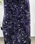 Deep Purple Amethyst Stone Cluster on Stand - MWS3028