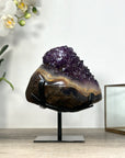 Uruguayan Amethyst Stalactite Formation - Stand Included - MWS2527