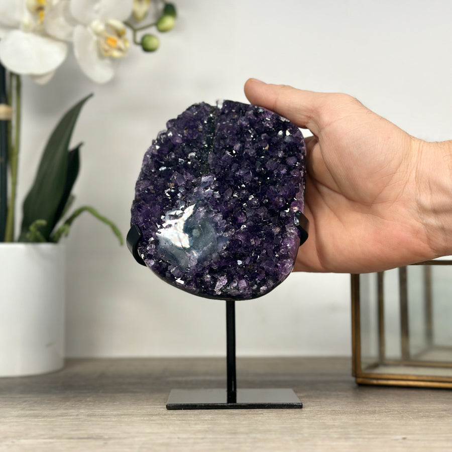 Deep purple Amethyst Crystal - MWS2201