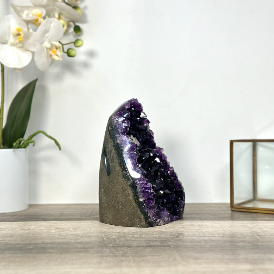 Deep Purple Amethyst Cathedral Specimen - CBP1248