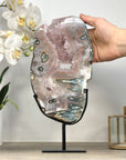 Large Quartz & Agata Stone Slice - MWS2328