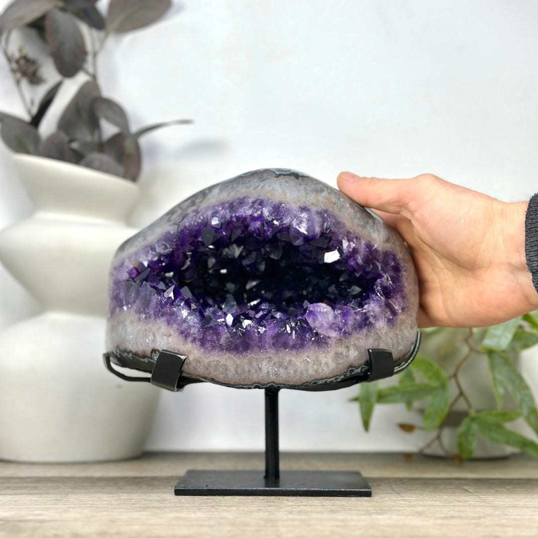 Huge Natural Uruguayan Amethyst Geode Statement - MWS3316