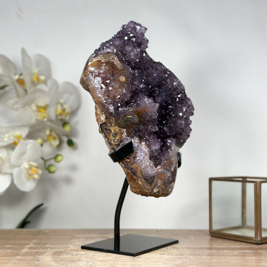 Stunning Natural Amethyst Specimen full of Stalactites Formations - MWS1801