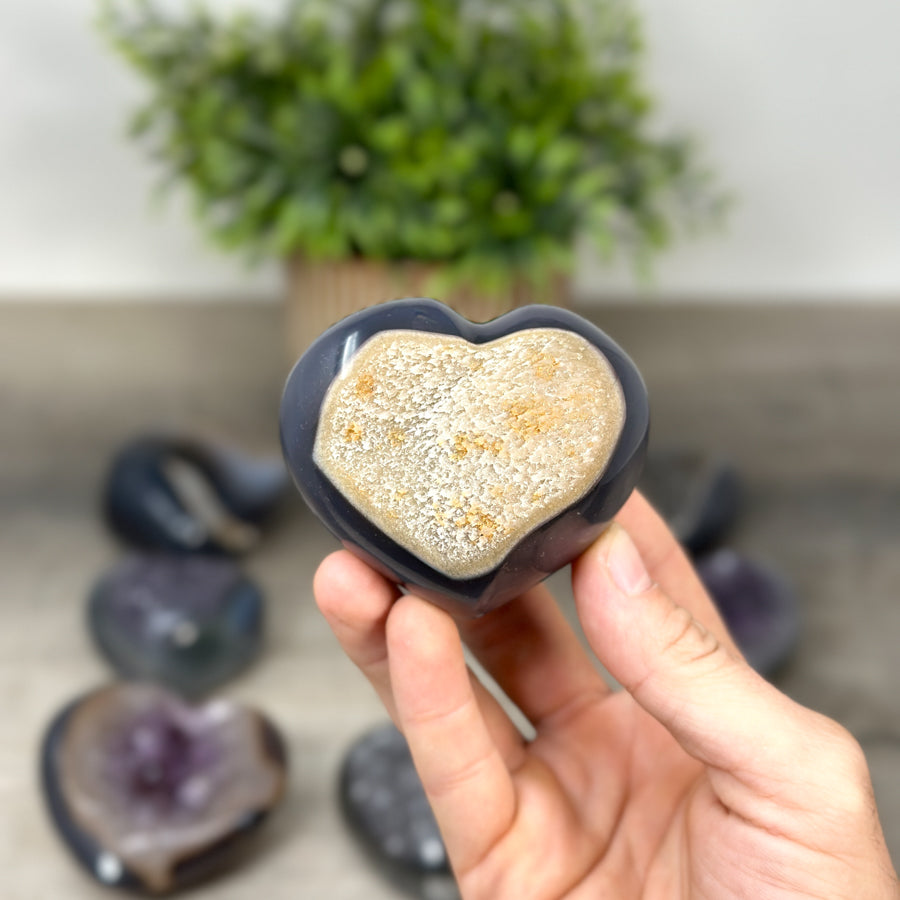 Mixed Minerals Hearts Set - MHLT0329