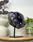 Top Quality Natural amethyst Geode on Stand - MWS3071