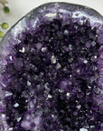 Large Natural Amethyst Geode With Metal Stand from Uruguay - MWS2790