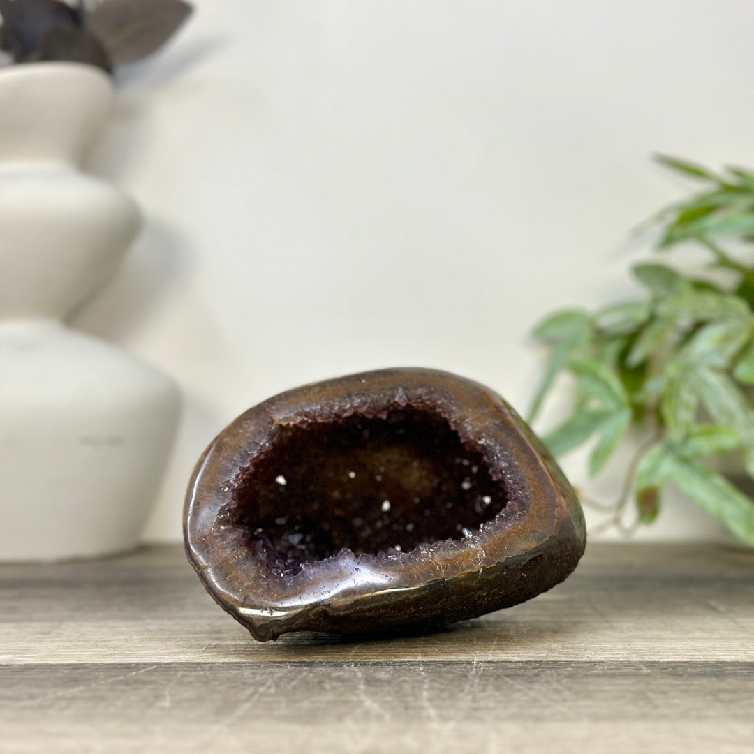 Natural Amethyst Stone Geode from Uruguay - STGE0077