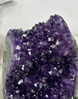 Top Grade Natural Amethyst Cluster on Metal Stand - MWS3212