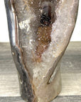 Natural Uruguayan Quartz Geode with Calcite formation Statement Piece - CBP1435