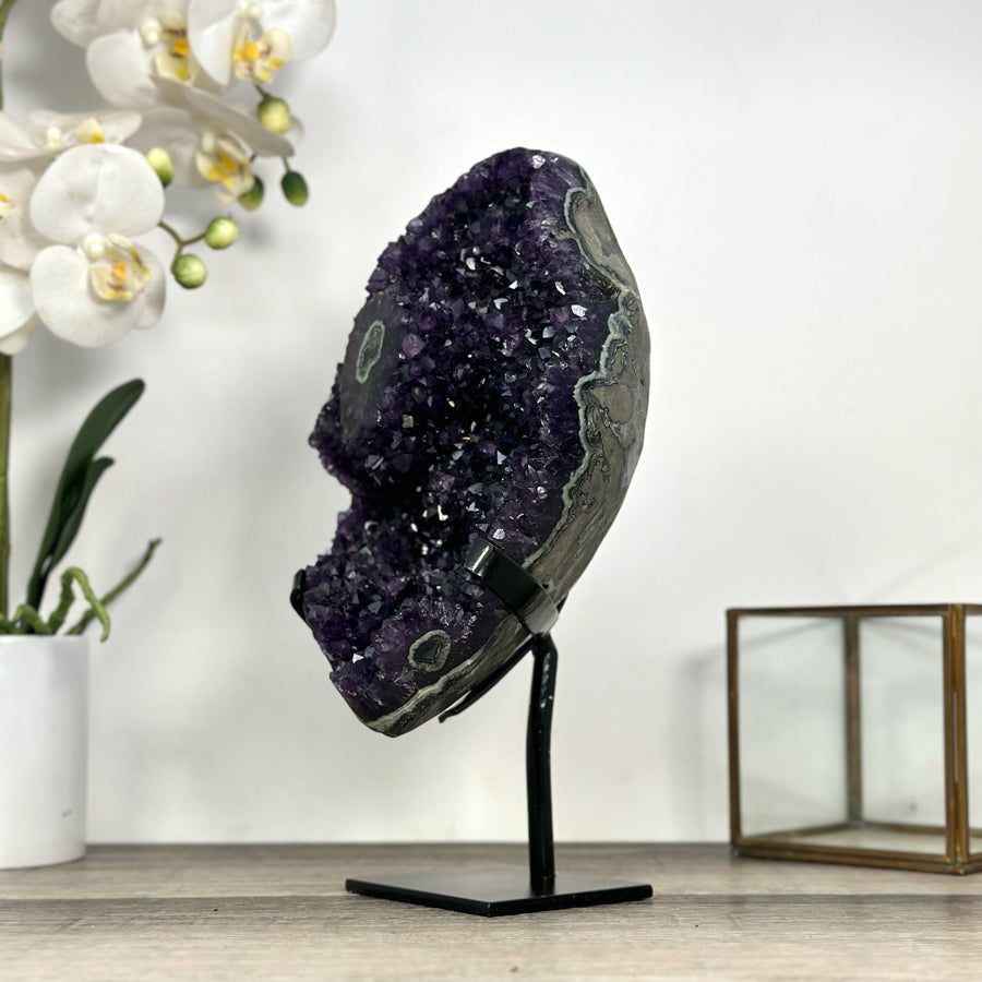 Top Quality Natural Amethyst Specimen with Beautiful Stalactite Formation - MWS2798