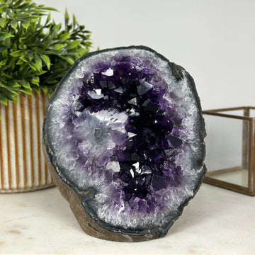 Large Dazzling Amethyst Geode with Stalactite formation - CBP1013