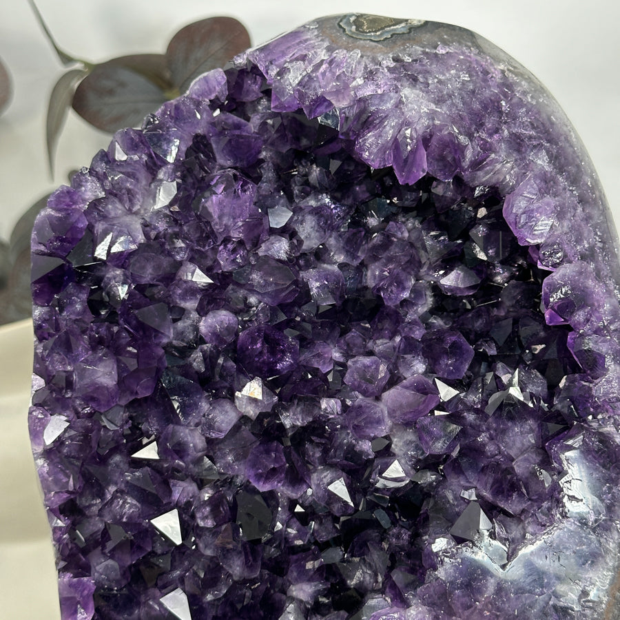 Top Grade Amethyst Specimen on Metal Stand - MWS3224