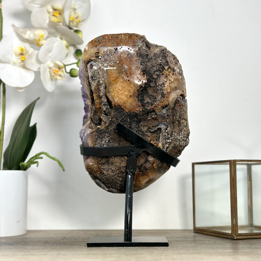 Large Uruguayan Amethyst Stone - Top Grade Statement Piece - MWS2439