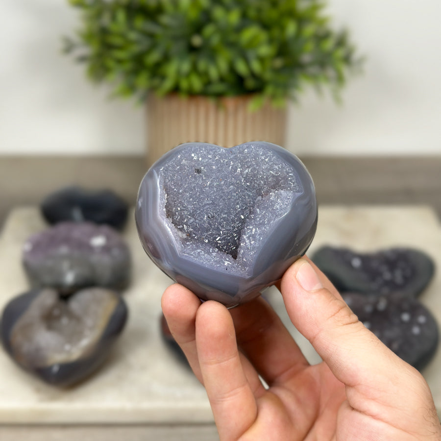 Mixed Minerals Hearts Set - MHLT0325