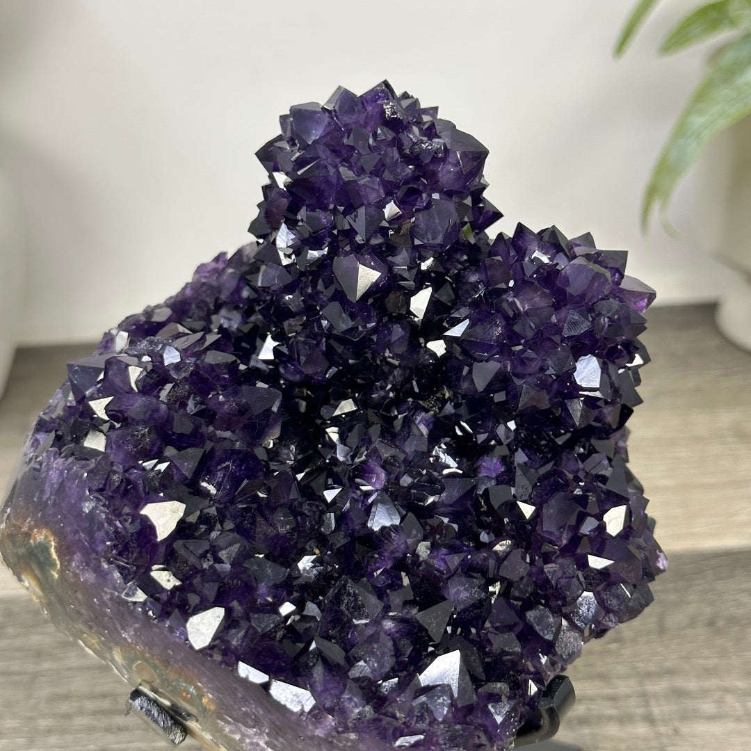 Natural Top Grade Amethyst Stalctite on Stand - MWS3372