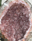 Natural Pink Amethyst Geode - MWS2260