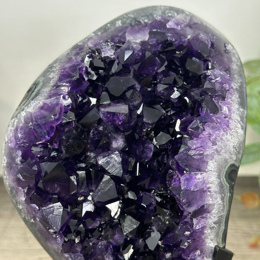 Natural A+ Grade Amethyst Specimen with Stand - MWS3227