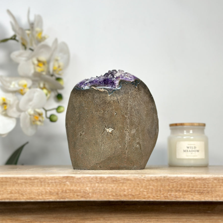 Stunning Natural Amethyst Crystal Geode - CBP1119