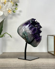 Amethyst Crystal Cluster with Large Deep Purple Crystals - MWS2688