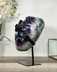 Amethyst Geode Cluster with Large Purple Crystal Points - MWS2698