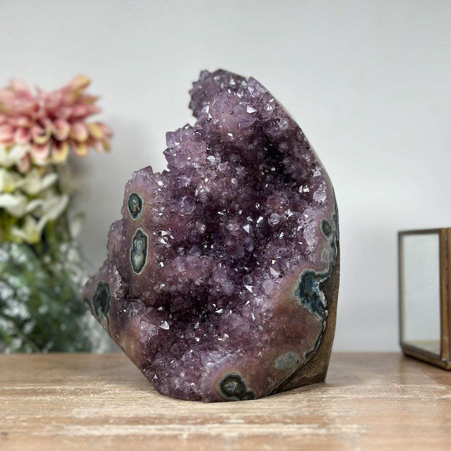 Stunning Natural Amethyst Cathedral from Uruguay - CBP1041