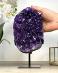 Deep Purple Natural Amethyst Crystal Cluster - MWS2266