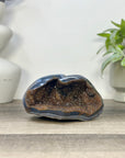 Rainbow Quartz Druzy & Agate Geode - STGE0103