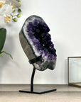 Top Quality Natural Amethyst Geode on Stand - MWS2929
