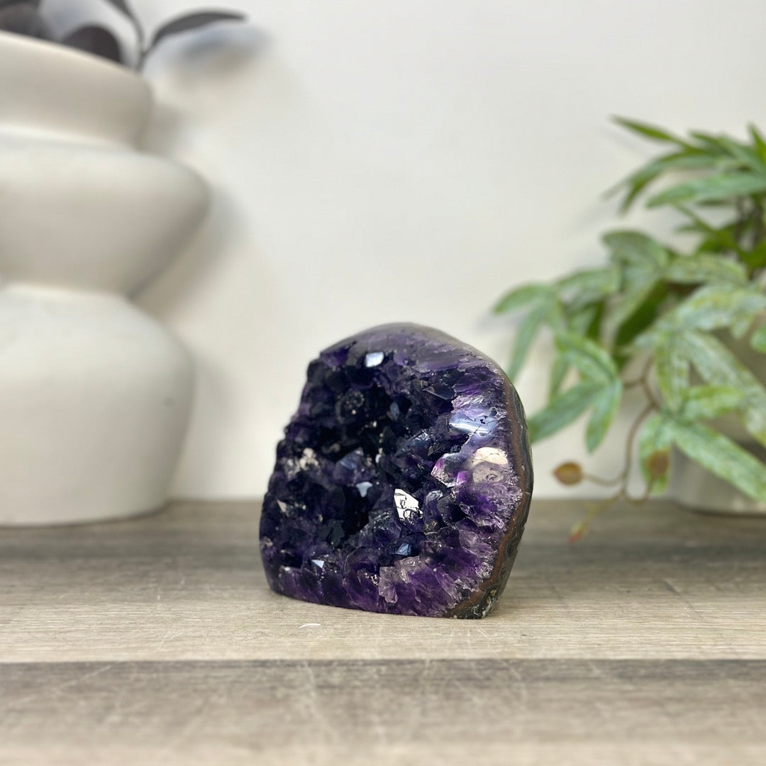 Natural Deep Purple Natural Amethyst Cathedral - CBP1415