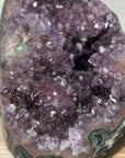 Uruguayan Amethyst Geode with Jasper Shell - CBP1143