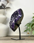Large Natural Amethyst Specimen on Stand - MWS3275