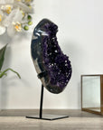 Uruguayan A+ Grade Amethyst Crystal Cluster on Stand - MWS2627
