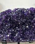 Top Grade Amethyst Crystal Specimen on Metal Stand - MWS3380