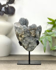 Natural Quartz Crystal Cluster on Stand - MWS3283