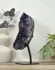 Natural Top Grade Amethyst Crystal Display Specimen - MWS3202