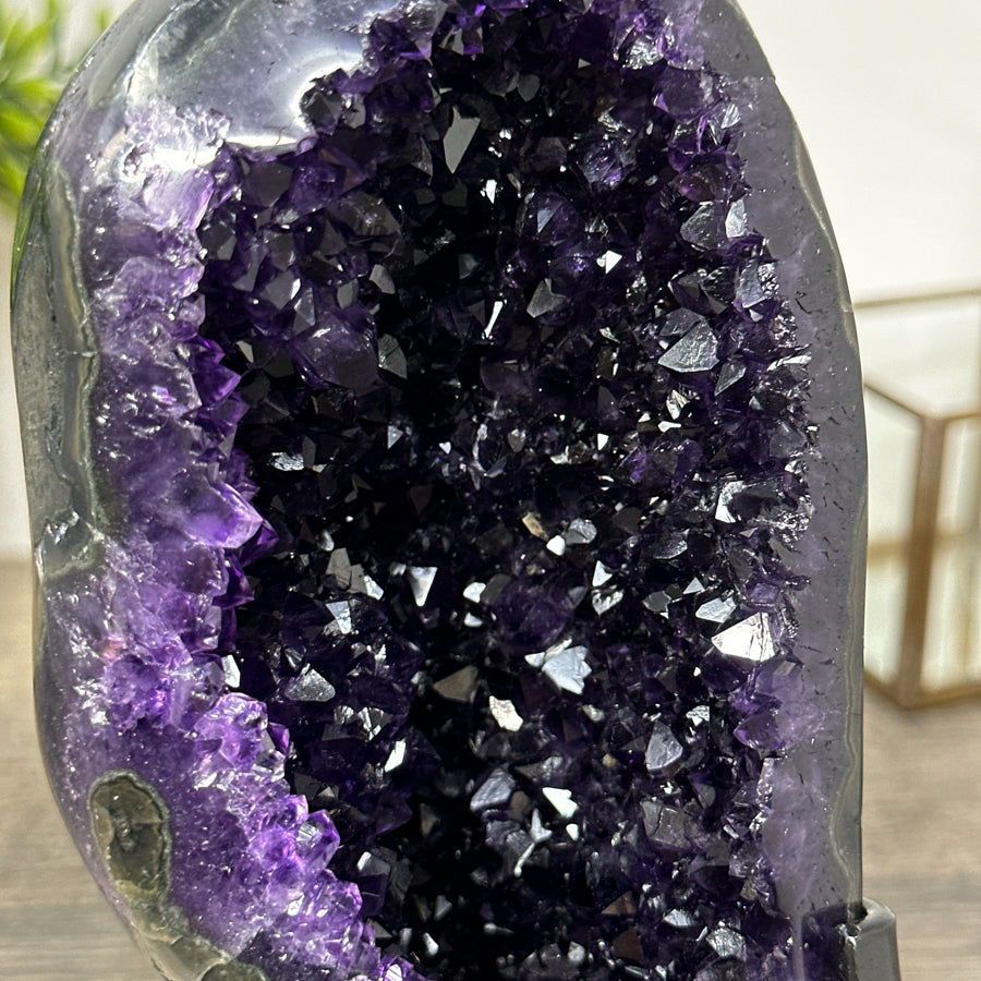 Top Quality Natural Uruguayan Amethyst Geode with Stand - MWS2422