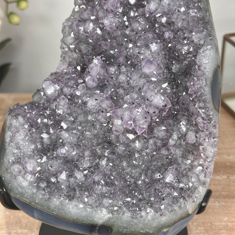 Natural Spirit Amethyst Crystal Specimen, Perfect for Home Decor - MWS1875