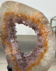 Natural Quartz Portal with Metal Stand - MWS2319