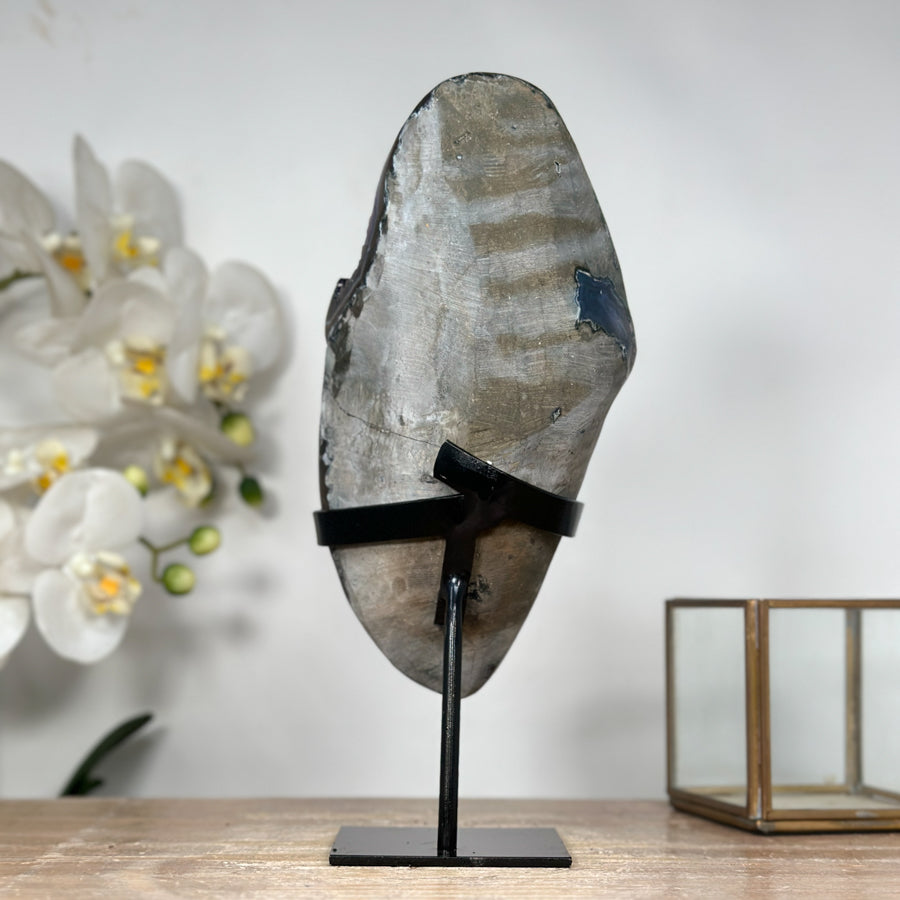 Deep Purple Natural Amethyst Druzy Cluster - MWS1794