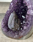 Amethyst & Agate Stone Arte Piece for Decor - CBP1390