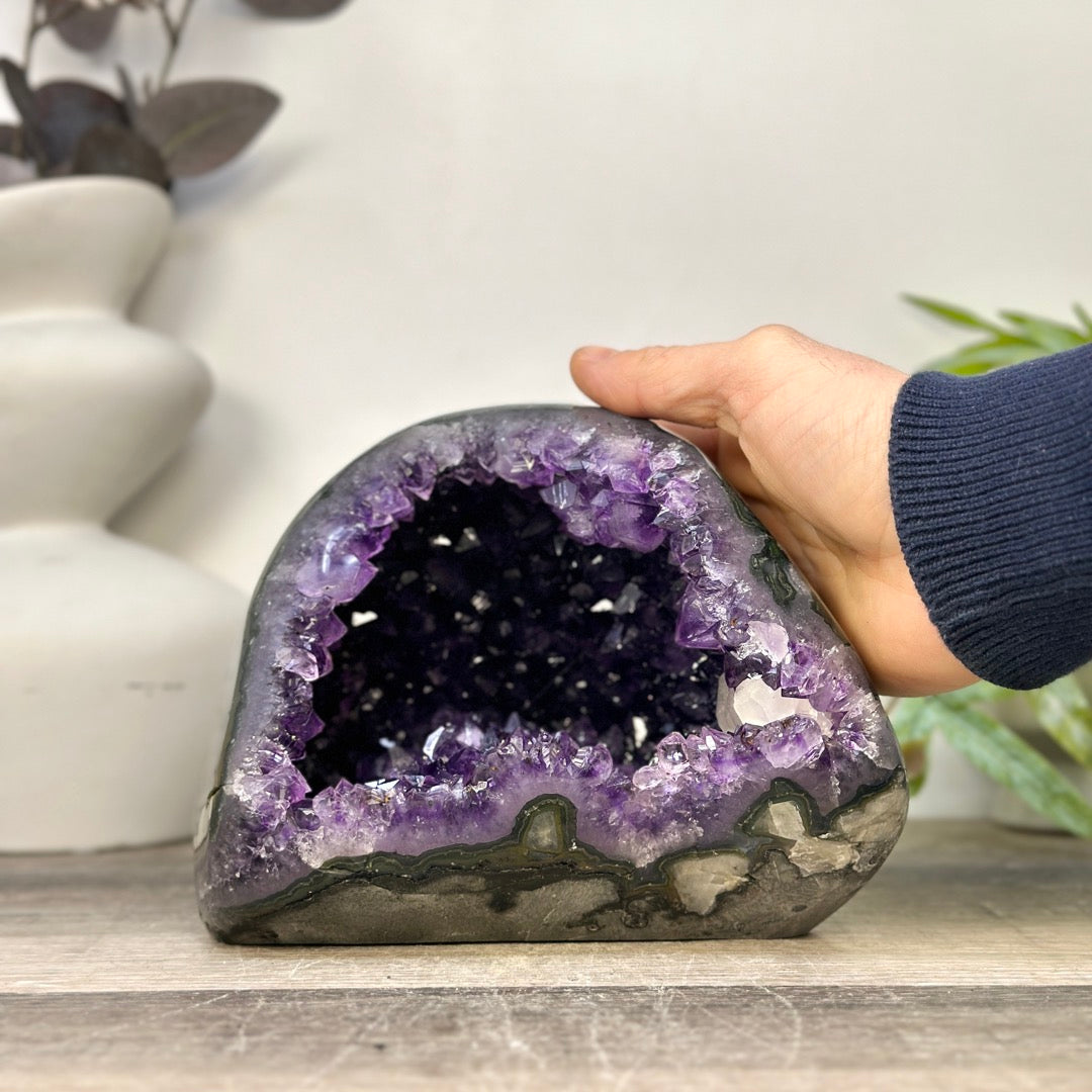 Natural Large Amethyst Stone Geode - STGE0086